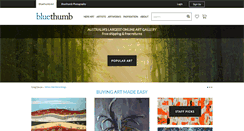 Desktop Screenshot of bluethumb.com.au